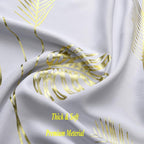 Greyish White Room Darkening Curtains 102 Inches Long - Image 5