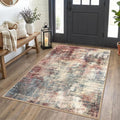 Abstract Area Rug 4x5 Ft Washable Rugs by iOhouze