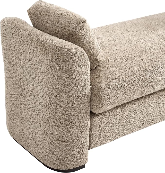 Christopher Knight Home Katir Boucle Upholstered Ottoman Bench - Image 10
