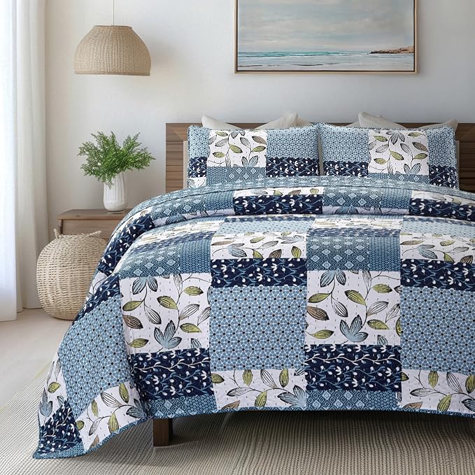 SLPR - Patchwork Quilt Set, Queen - Image 2