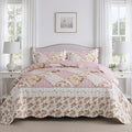 Etwel Lightweight Patchwork King Size Quilt Set by Unknown