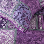 Etwel Cotton Patchwork Queen Size Quilt Set - Image 8