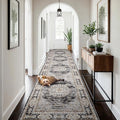4x12 Washable Hallway Runner Rug by Puino