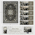 5x7 Area Rugs Living Room: Washable Rug - Image 2