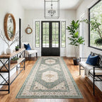 4x8 Washable Hallway Runner Rug - Image 8