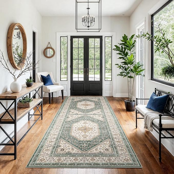 4x8 Washable Hallway Runner Rug - Image 8