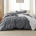 Bedsure Charcoal Oversized Queen Comforter Set by Unknown