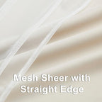 Bujasso Beige 80% Blackout Curtains - Image 3