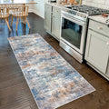 Abstract Runner Rug 2x7 Ft Washable Runners by iOhouze