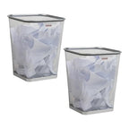 Mind Reader Mesh Trash Can, Square Wastebasket by MindReader