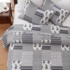 Quilt Set Full/Queen Size 3 Piece Bedspread Coverlet Lightweight Comforter - Image 5