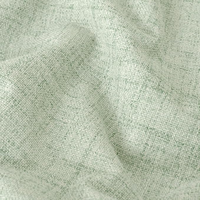 95 Inch Extra Long Sage Blackout Curtains - Image 4