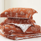 Bedsure Terracotta King Comforter Set - Image 8