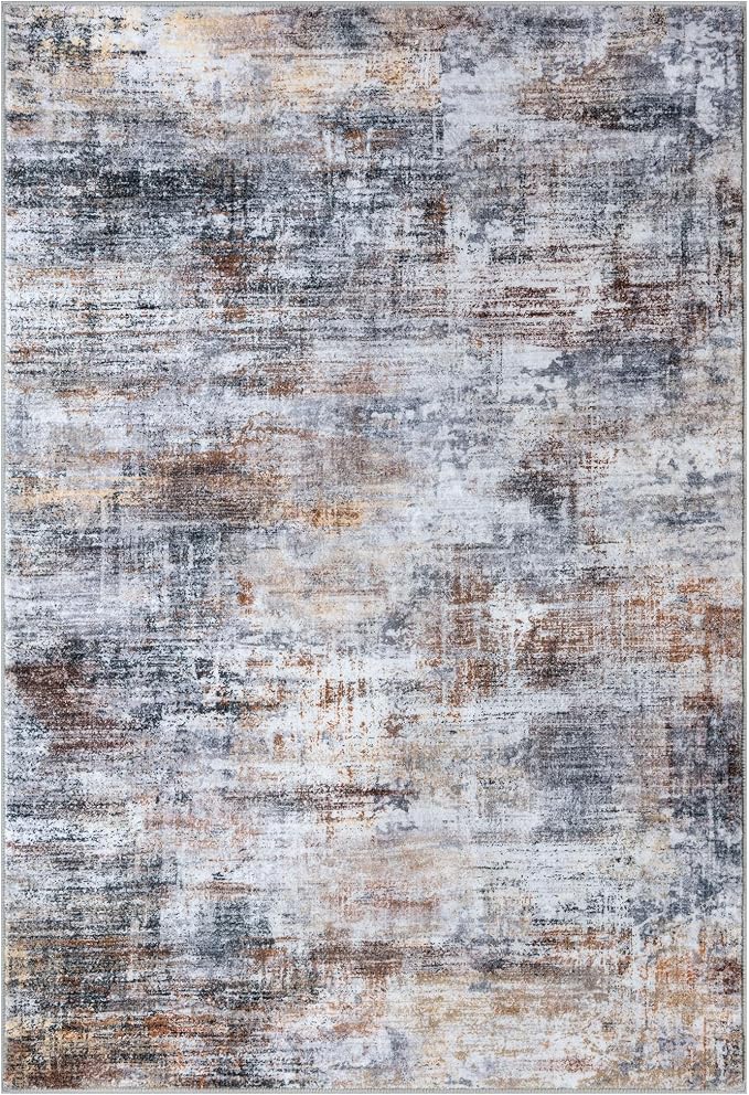 Abstract Area Rugs 8x10 Ft Washable Large Rugs - Image 10