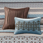 Madison Park King Quilt Bedding Set, Reversible Quilted Bedspread Set, - Image 9