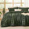 Bedsure Tufted Boho Comforter Set Queen Size by Unknown