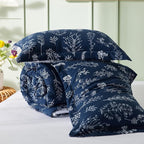 Bedsure Navy Queen Comforter Set - Image 7