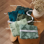 Bedsure Tufted Boho Comforter Set Full Size - Image 3