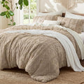 Bedsure Tufted Boho Comforter Set Oversized King by Unknown