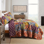 Secgo King Size Comforter Set- 100% Cotton Quilt King Size Set, Sage bedspreads - Image 6