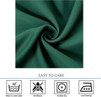 Diraysid Green Grommet Blackout Curtains - Image 7
