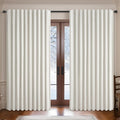 Extra Wide 100 Inch Blackout Curtains 96 Inches Long by QJMYDECO