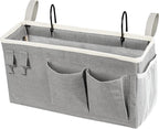 Bedside Caddy, Bedside Storage Bag Hanging Organizer - Image 8