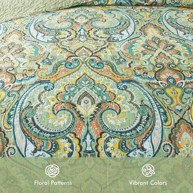 Etwel Lightweight Cotton King Size Quilt Set - Image 2