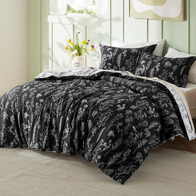 Bedsure Black King Comforter Set - Image 2