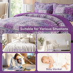 Etwel Cotton Patchwork Queen Size Quilt Set - Image 5