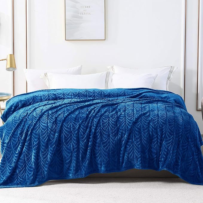Whale Flotilla Soft Flannel Fleece Twin Size Blanket - Image 8