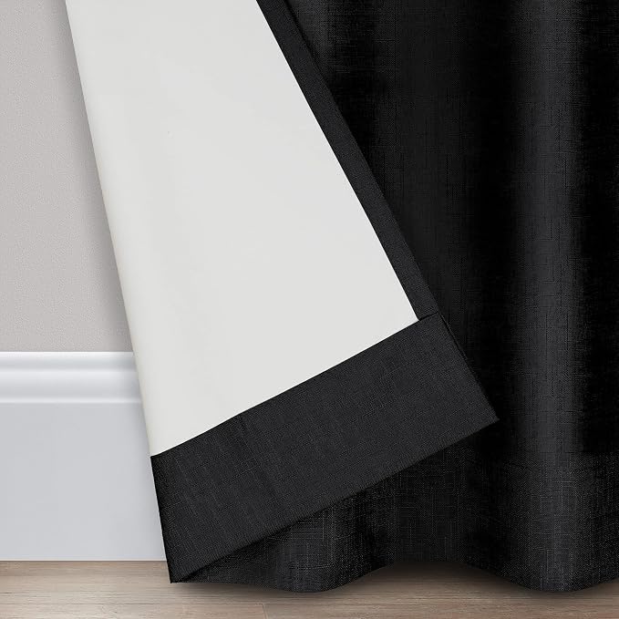 Eclipse Kendall Textured Blackout Grommet Curtain - Image 5