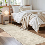 Soalmost Runner Rug 2x8 Washable Non-Slip Hallway Kitchen Runners Beige | Stain - Image 9
