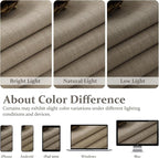 Extra Wide Blackout Curtains 70 x 96 Inches Long - Image 10