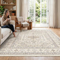 8x8 Square Washable Area Rug by Puino