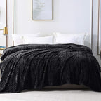 Whale Flotilla Soft Flannel Fleece King Size Bed Blanket, Plush Fluffy Bedspread - Image 8