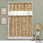 Waverly Navarra Crimson Tier & Valance Set - Image 5