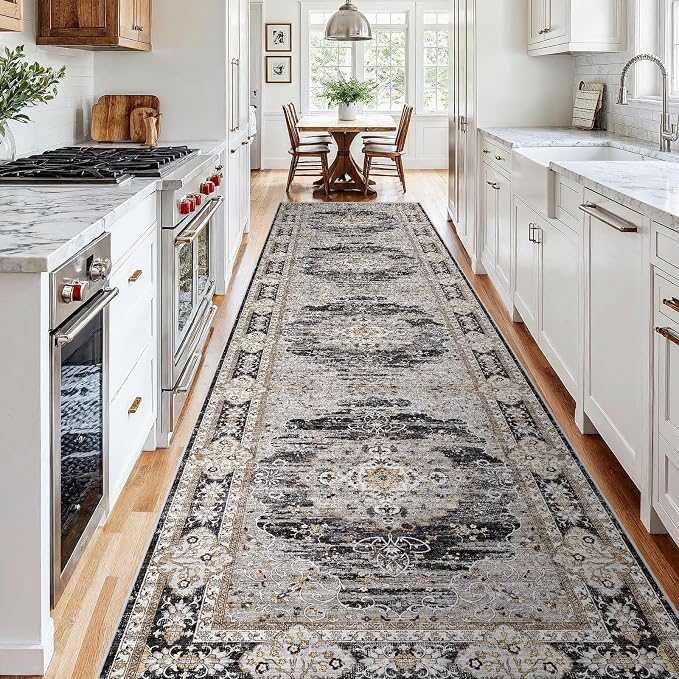 4x12 Washable Hallway Runner Rug - Image 2