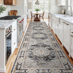 4x12 Washable Hallway Runner Rug - Image 2