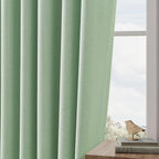 Joywell 100% Blackout Linen Curtains 84 Inch Long - Image 7