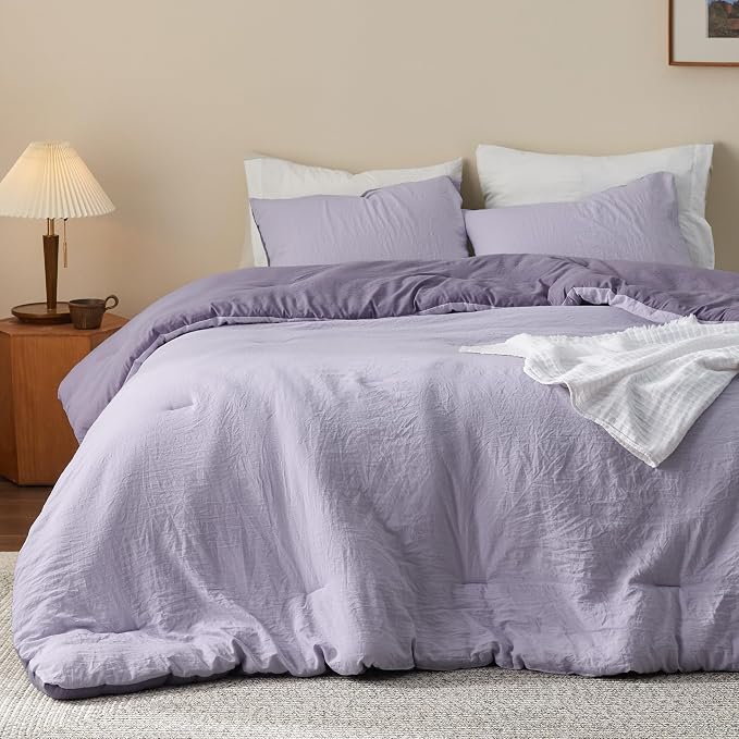 Bedsure Twin/Twin XL Comforter Set, 2 Pieces GentleSoft™ Bed Set, 1 Lightweight - Image 2