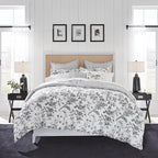 Laura Ashley - Queen Comforter Set, Soft & Reversible Cotton Bedding, Medium by Unknown