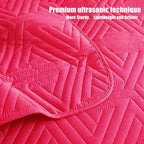 Whale Flotilla Soft Geometric King Quilt Set - Image 8