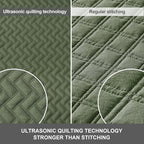 Hansleep Olive Green Quilt King Size - Image 5