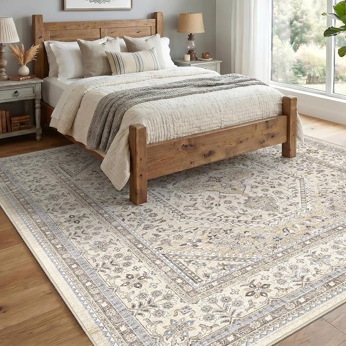 8x8 Square Washable Area Rug - Image 2