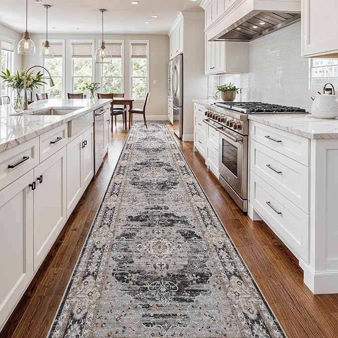 3x20 Washable Hallway Runner Rug - Image 2