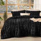 Bedsure Tufted Boho Comforter Set King Size by Unknown