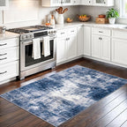 Abstract Area Rug 3x5 Ft Washable Rugs - Image 2