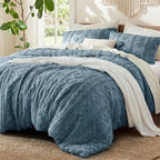 Bedsure Tufted Boho Comforter Set Full Size by Unknown
