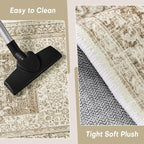 Macgace Washable Vintage Area Rug - Image 6